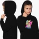 Дитячий худі Рік та Морті (Rick and Morty) Чорний (9298-1228-9) 152 см - зображення 2