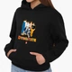 Детский худи БТС (BTS) Черный (9298-3270) 140 см - изображение 1