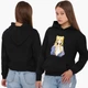 Детский худи Сейлор Мун (Sailor Moon) Черный (9298-2925) 140 см - изображение 2