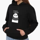 Детский худи Вся правда о медведях (We Bare Bears) Черный (9298-2899) 140 см - изображение 1