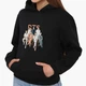 Детский худи БТС (BTS) Черный (9298-3264) 164 см - изображение 1