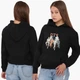 Детский худи БТС (BTS) Черный (9298-3264) 164 см - изображение 2