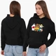Детский худи Вся правда о медведях (We Bare Bears) Черный (9298-2893) 152 см - изображение 2
