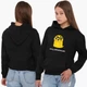 Детский худи Время приключений Джейк пес (Adventure Time Jake the dog) Черный (9298-1577) 128 см - изображение 2