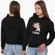 Детский худи Лайк Кот (Likee Cat) Черный (9298-1032) 140 см - изображение 2