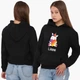 Детский худи Лайк Единорог (Likee Unicorn) Черный (9298-1037) 164 см - изображение 2