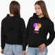 Детский худи Лайк Единорог (Likee Unicorn) Черный (9298-1594) 164 см - изображение 2