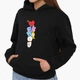 Детский худи БТС (BTS) Черный (9298-1064) 116 см - изображение 1