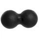 Масажний м'яч подвійний U-Power Duoball EPP 24 см Black (U5038) - зображення 2