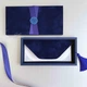 Gift box Dynast индиго Поздравительный конверт мужчине Ручная работа - изображение 4