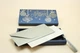 Gift box Maduro синій з сріблом Новорічна листівка з конвертом Ручна робота - зображення 8