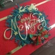 Gift box Holidays с різдвяним вінком Листівка з конвертом з Різдвом - зображення 3