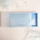 Gift box Magnolia голубий Конверт для грошей на весілля, день народження, ювілей Ручна робота - зображення 3