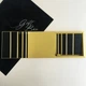Gift box Golden black чорний з золотом Вітальна листівка ручної роботи з днем весілля - зображення 5
