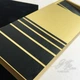 Gift box Golden black чорний з золотом Вітальна листівка ручної роботи з днем весілля - зображення 6