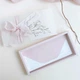 Gift box Tender димчато-рожевий Вітальна листівка та конверт на ювілей. Ручна робота - зображення 4