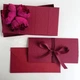Gift box Mona бордо Конверт для грошей на весілля, день народження, ювілей Ручна робота - зображення 6