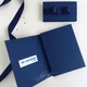 Gift box Davus васильковый Подарок мужчине на день рождение, юбилей - изображение 1