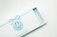 Gift box Dreamer голубий з білим Оригінальні конверти для грошей - зображення 1