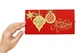 Gift box Christmas shine червоний Листівка з конвертом з Новим роком - зображення 4