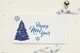 Gift box Winter time білий Листівка з конвертом з Різдвом. Ручна робота - зображення 4
