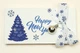 Gift box Winter time білий Листівка з конвертом з Різдвом. Ручна робота - зображення 7