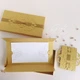 Gift box Pino золото Конверт ручной работы на свадьбу, день рождения, юбилей Ручная работа - изображение 1