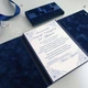Gift box Davus VIP королевский синий Поздравительная открытка мужчине на день рождения, юбилей, с - изображение 1
