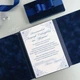 Gift box Davus VIP королевский синий Поздравительная открытка мужчине на день рождения, юбилей, с - изображение 7