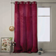 Штора блек-аут на люверсах AmeliaHome Velvet 140 х 245 см (13050717160) червоний оксамит - изображение 2