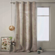 Штора блек-аут на люверсах AmeliaHome Velvet 140 х 270 см (13050715449) бежевий - изображение 5