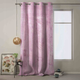 Штора блек-аут на люверсах AmeliaHome Velvet 140 х 270 см (13050716515) пудровий рожевий - изображение 2