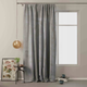Штора блек-аут AmeliaHome Velvet 140 х 270 см (13050719112) срібло - изображение 4