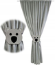 Штори для дитячої кімнати Eseli Grafit Koala 145 х 160 см (13163069028) графіт, 2шт - изображение 4