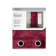 Штора блек-аут на люверсах AmeliaHome Velvet 140 х 270 см (13050717204) червоний оксамит - изображение 3
