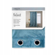 Штора блек-аут на люверсах AmeliaHome Velvet 140 х 270 см (13050715564) блакитний - изображение 3