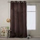 Штора блек-аут на люверсах AmeliaHome Velvet 140 х 270 см (13050715964) коричневий - изображение 2