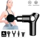 Перкуссионный массажер для тела 30W "Mini fascial gun KH-515" Черный, ударный массажер электрический (1009756-Black) - изображение 1