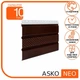 Софит ASKO NEO с перфорацией Коричневый - изображение 1