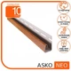 Планка для софитов J-trim ASKO NEO под дерево Золотой дуб - изображение 1