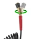 Шланг BLACK M-Flex 5.5х8мм, 10м спиральный полиуретановый c поворотным шарниром STORM INTERTOOL PT-1790 - зображення 3