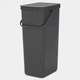 Відро для сміття Brabantia Sort & Go 40 л (світло-сірий) - зображення 7
