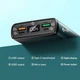 Powerbank 20000mAh 22.5W Remax RPP-129 QC3.0 PD Быстрая зарядка , Металлический корпус - изображение 2