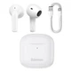 Беспроводные Bluetooth наушники BASEUS True Wireless Earphones Bowie E3 IP64 |BT5.0, 35/300mAh, 5H, Location, OTA| White (NGTW080002) - изображение 2