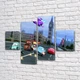 Модульна картина Мультик Тачки, 35x25-2/75х25-2 - зображення 1