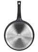 Сковорода RINGEL Zitrone Black 28 см з кришкою (RG-2108-28 BL-R) - изображение 4