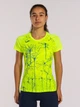 Спортивная футболка для бега женская Joma Elite Ix 901647.067 S Желтая (8445456437895) - изображение 1