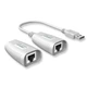 Подовжувач USB сигналу до 50 метрів Mt-Viki MT-150FT по кручений парі - зображення 1