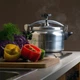 Скороварка з нержавіючої сталі Bohmann 26 см, 9 л (BH-3509) - зображення 8