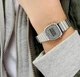 Женские часы с практичным браслетом Casio LA-670WEA-7EF Серебро - изображение 1
